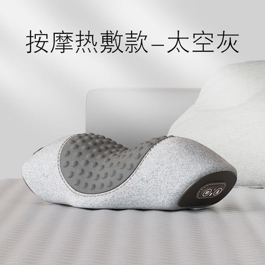 Neck Support Pillow with Massage and Heat Therapy